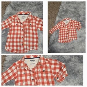 OshKosh B'gosh Kids Red Plaid Shirt